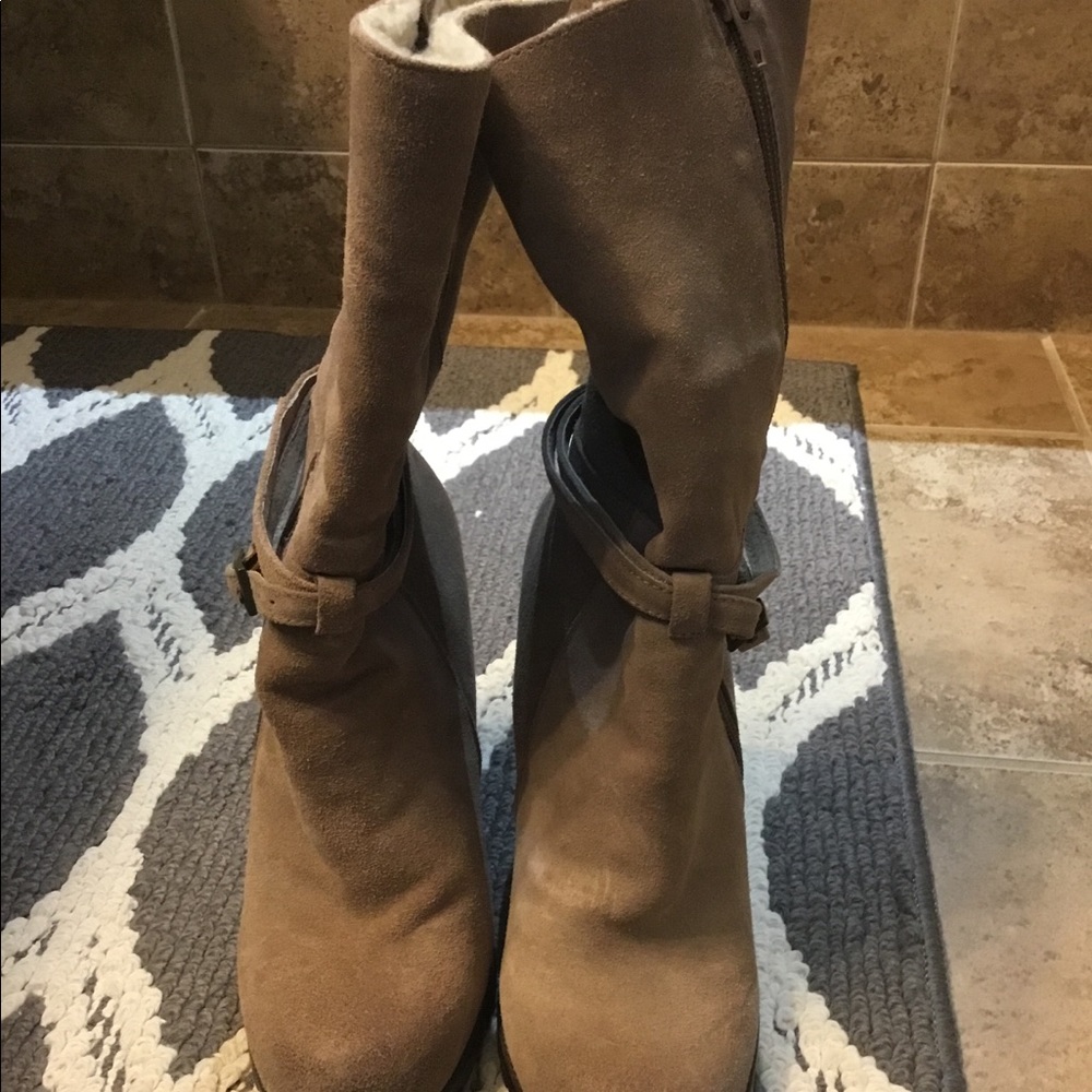 Suede Boots